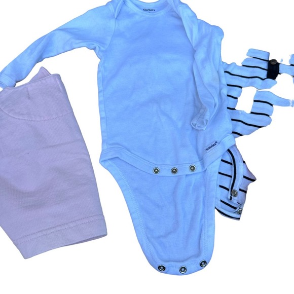 Carters Baby Clothes Bundle 3 Months Onsie Leggings Jeans Shirts8 items - Picture 8 of 13